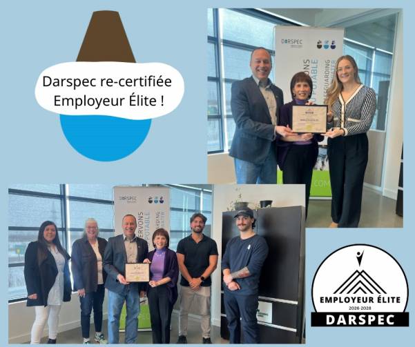 Darspec re certifié Employeur Élite !